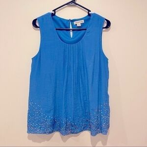 Coldwater Creek Sleeveless Shirt